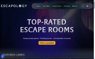 Escapology Escape Rooms Doral website