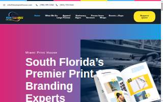 Miami Print House, LLC website
