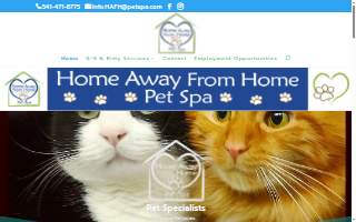 Pet Spa website