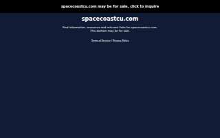 Space Coast Credit Union website