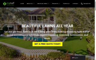 Top Turf Artificial Grass website