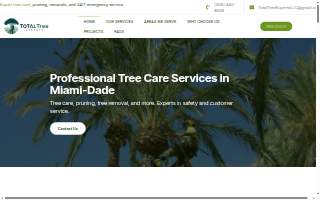 TOTAL Tree Experts LLC website