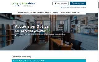 AccuVision Optical website