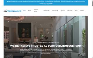 AV Specialists Inc of Dunedin website
