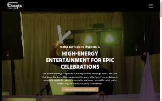 Events Done Right Tampa Bay website