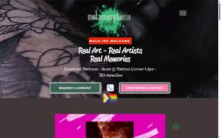 Metamorphosis Ink website