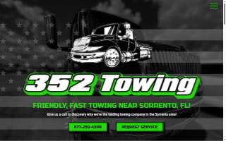 352 Towing LLC of Apopka website