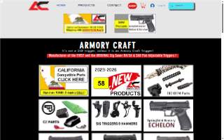 Armory Craft of Palm Harbor website