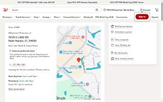Walgreens website