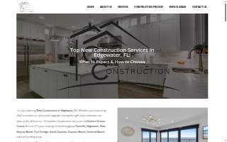 Coomber Construction website