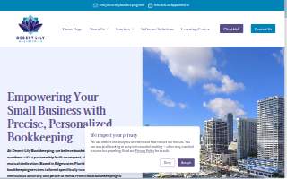 Desert Lily Bookkeeping website