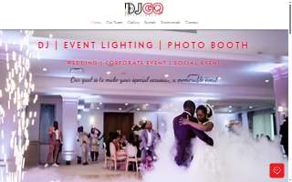 DJGQ Entertainment website