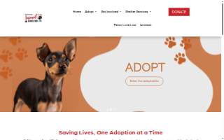 Edgewater Animal Shelter website