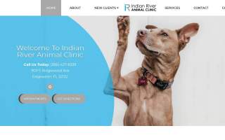 Indian River Animal Clinic website