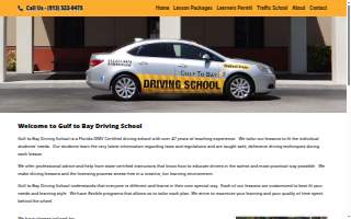 Gulf to Bay Driving School of Egypt Lake-Leto website