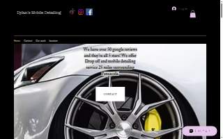 Dylan's Mobile Detailing website