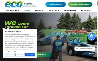 Eco Car Wash website