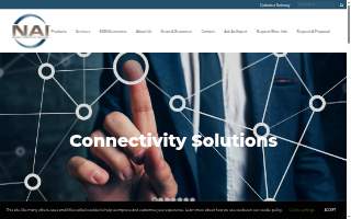 Nai Print Solutions website