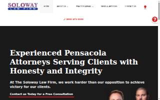 Soloway Law Firm website