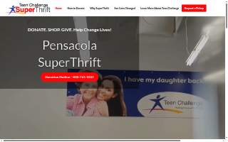 SuperThrift Pensacola- West Nine Mile Road of Ensley website