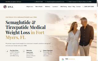 DNA Weight Loss and Wellness Solutions website