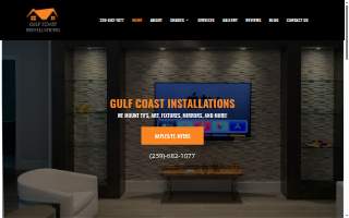 Gulf Coast Installations website