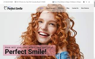 Amelia Perfect Smile website