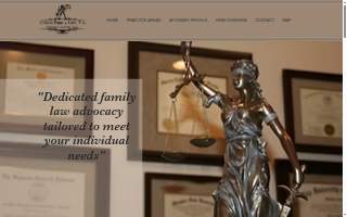 Colson Family Law, P.A. website