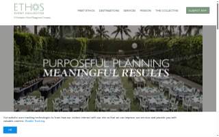 ETHOS Event Collective, Amelia Island website