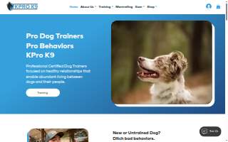 KPro K9 of Kingsland website