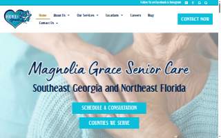 Magnolia Grace Senior Care website
