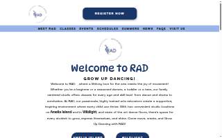 Royal Amelia Dance Academy website