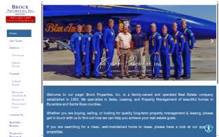 Brock Properties Inc website
