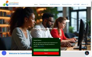 CareerSource Escarosa website