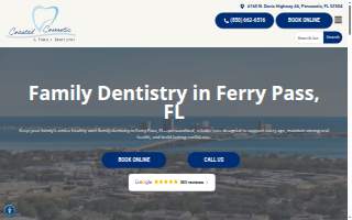 Coastal Cosmetic & Family Dentistry website