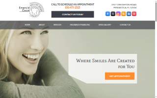Emerald Coast Smiles by Design website