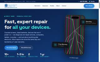Express Mobile Techs website
