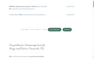 Ferry Pass Animal Hospital, LLC website