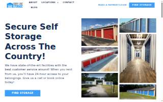 Gray Line Storage website