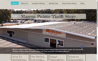 Marcus Pointe Thrift Store of Ferry Pass website