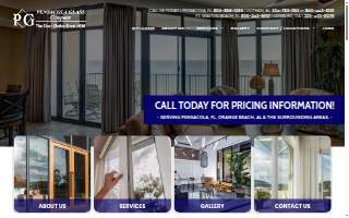 Pensacola Glass website