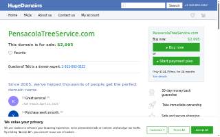 Pensacola Tree Service LLC website