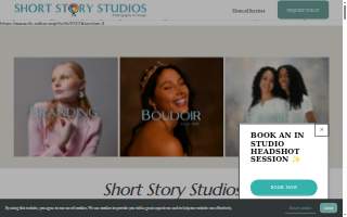 Short Story Studios of Ferry Pass website