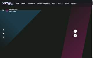 Vital Auto Spa of Ferry Pass website