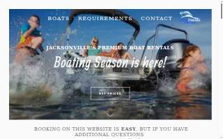 Boat Florida Rentals website