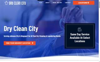 Dry Clean City website