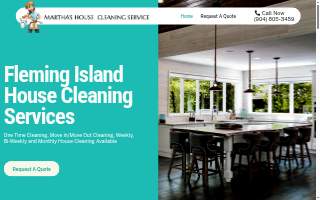 Fleming Island House Cleaning website