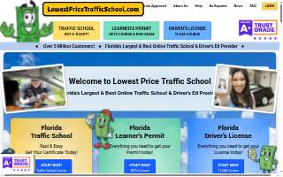 Lowest Price Traffic School of Fleming Island website