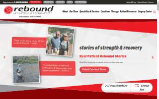 Rebound Rehabilitation/Progressive Step Rehab- Fleming Island website