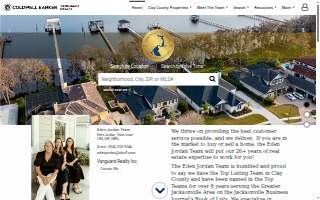 The Eden Jordan Team Coldwell Banker Vanguard website